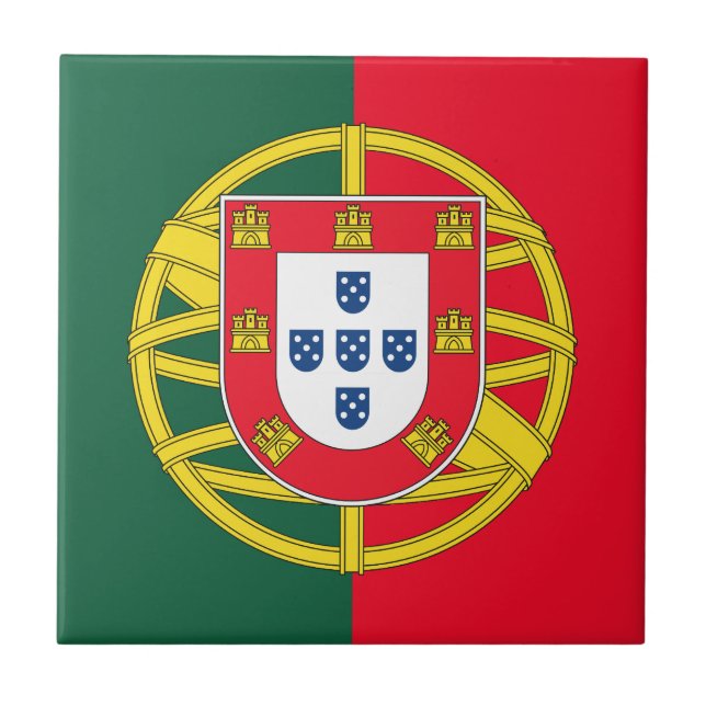 Portugal flag tile (Front)