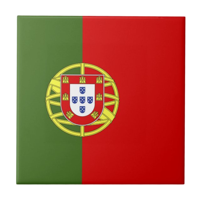 Portugal flag tile (Front)