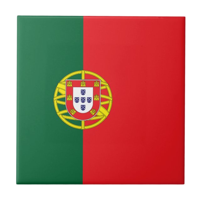 Portugal Flag Tile (Front)
