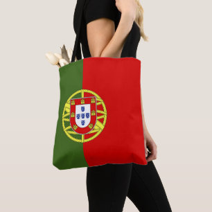 Portugal flag tote bag