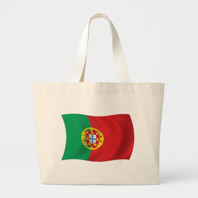 Portugal Flag Tote Bag (Front)