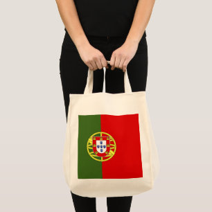 Portugal flag tote bag