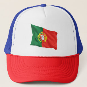 Portugal flag trucker hat