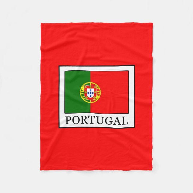 Portugal Fleece Blanket (Front)