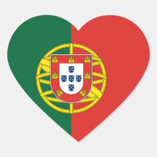 portugal heart sticker
