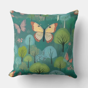 Portugal in Patterns: Azulejo Impressions Cushion