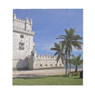 Portugal, Lisbon. Belem Tower, a UNESCO World 2 Notepad