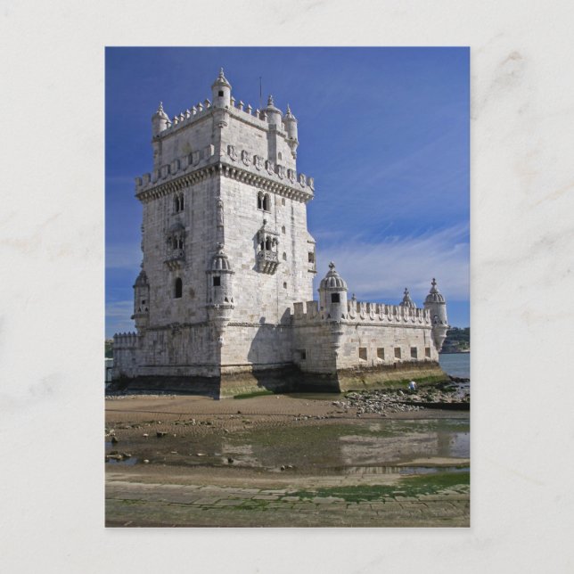 Portugal, Lisbon. Belem Tower, a UNESCO World Postcard (Front)
