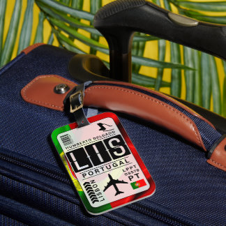Portugal Lisbon LIS Luggage Tag