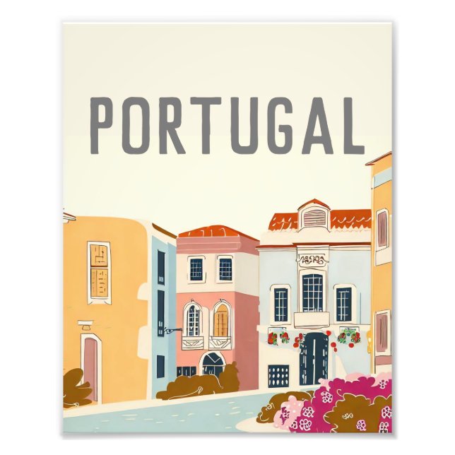 Portugal Lisbon Photo Print (Front)