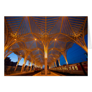 Portugal, Lisbon. View Of Modern Station