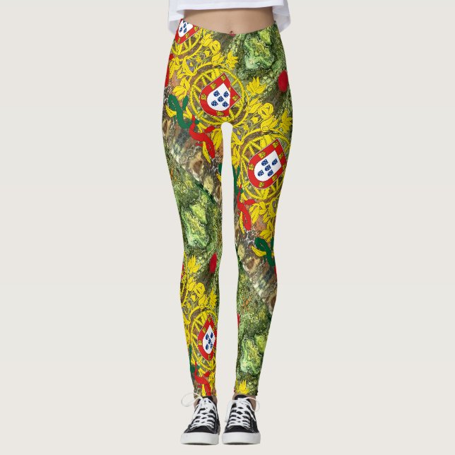 Portugal Lleggings Leggings (Front)
