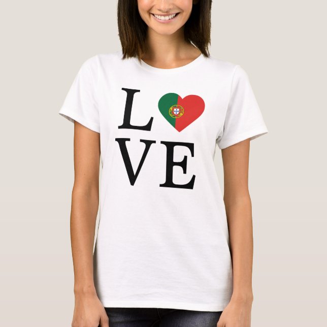Portugal Love T-Shirt (Front)