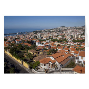 Portugal, Madeira Island, Funchal. Cable car