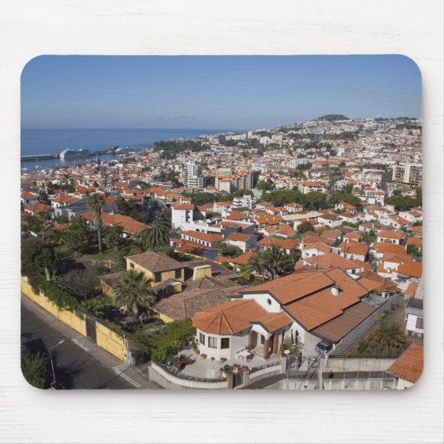 Portugal, Madeira Island, Funchal. Cable car Mouse Pad (Front)