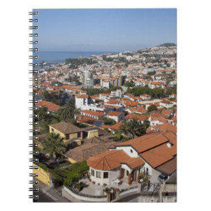 Portugal, Madeira Island, Funchal. Cable car Spiral Notebook