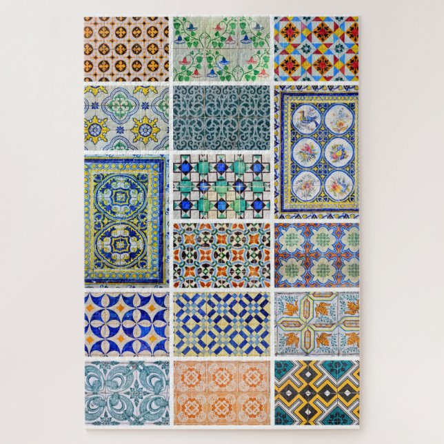 Portugal mosaic jigsaw puzzle (Vertical)