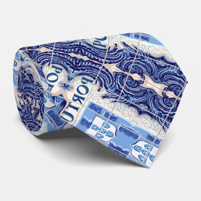 Portugal Neck Tie (Rolled)