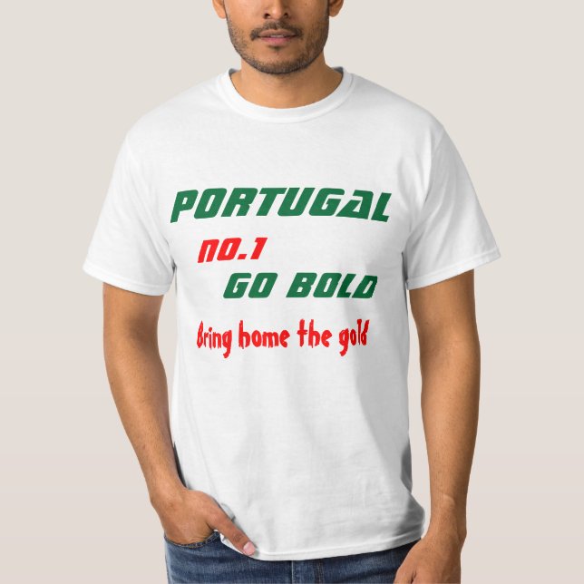portugal Olympics t-shirts (Front)