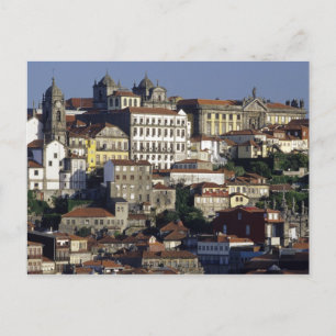 Portugal, Oporto (Porto). Historic houses and Postcard