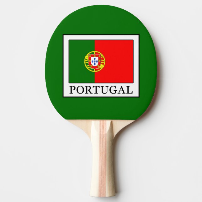 Portugal Ping Pong Paddle (Front)