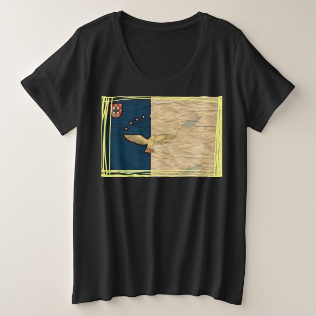 Portugal Plus Size T-Shirt (Design Front)