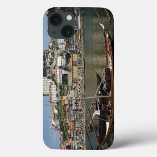 Portugal, Porto, Boat With Wine Barrels iPhone 13 Case