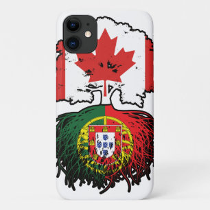 Portugal Portuguese Canadian Canada Tree Roots Case-Mate iPhone Case