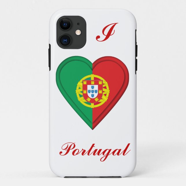 Portugal Portuguese Flag Case-Mate iPhone Case (Back)