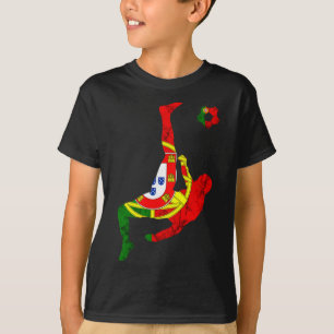 Portugal Portuguese Flag Futebol Portuguese Soccer T-Shirt