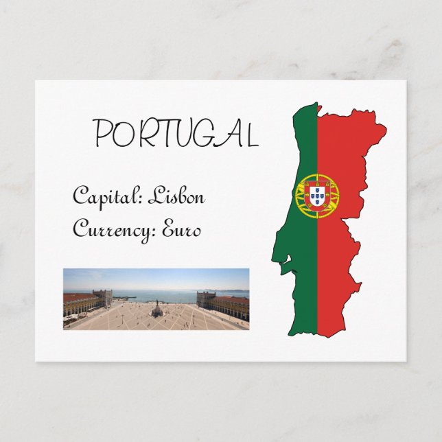 Portugal Postcard (Front)