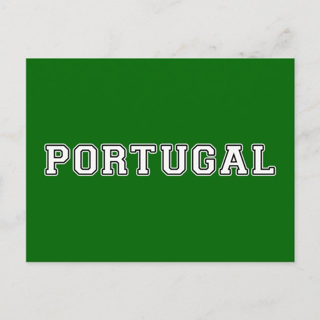 Portugal Postcard (Front)