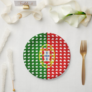 PORTUGAL SAMER BRASIL PAPER PLATE