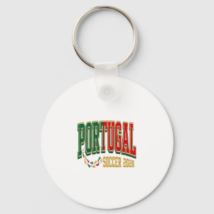 Portugal Soccer 2026 Soccer Bold Country Typograph Key Ring