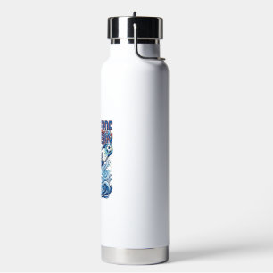 Portugal Soccer 2026 Soccer Bold Country Typograph Water Bottle