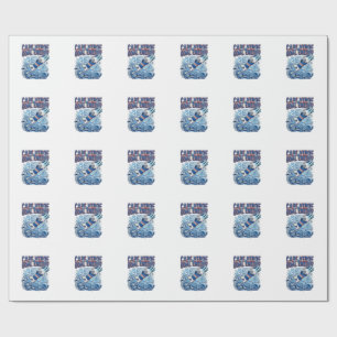 Portugal Soccer 2026 Soccer Bold Country Typograph Wrapping Paper
