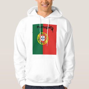 Portugal Soccer, customisable Hoodie