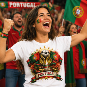 Portugal Soccer Portuguese Football World Cup T-Shirt