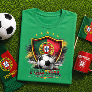 Portugal Soccer Portuguese Football World Cup T-Shirt