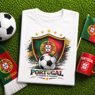 Portugal Soccer Portuguese Football World Cup T-Shirt