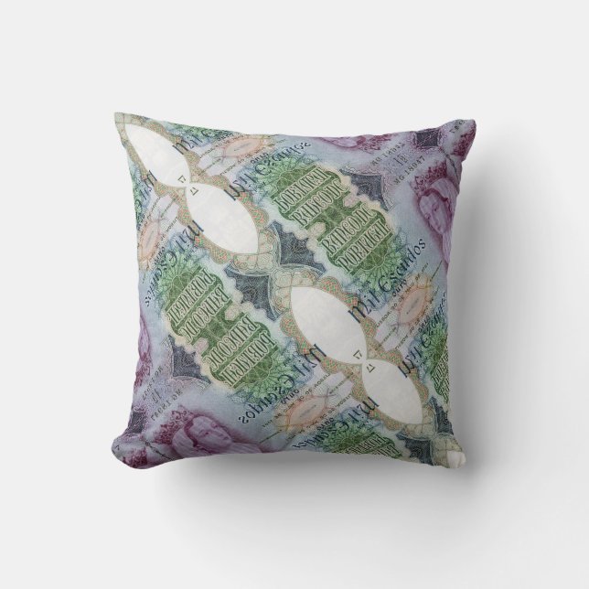 Portugal Throw Pillow (Front)