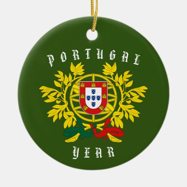 Portugal Trip Christmas Ornament (Front)