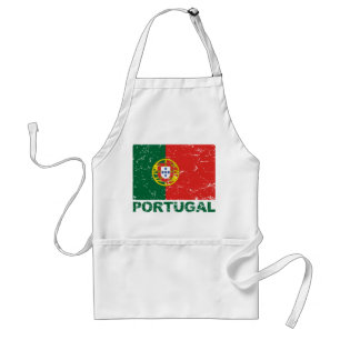 Portugal Vintage Flag Standard Apron