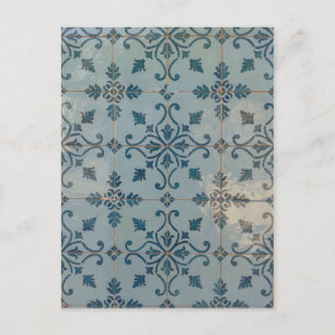 Portugal Vintage Mosaics Postcard