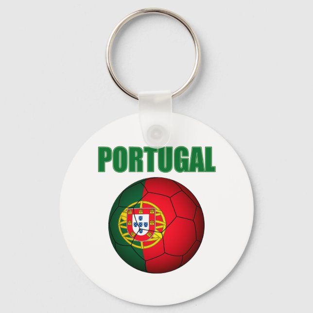 Portugal World Cup t-shirt Key Ring (Front)