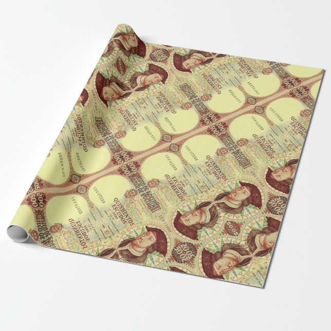 Portugal Wrapping Paper (Unrolled)