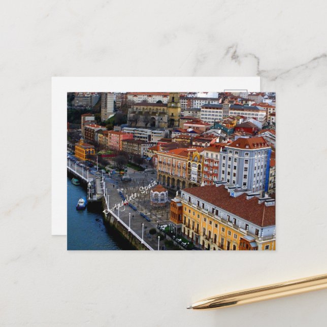 Portugalete, Spain Postcard (Front/Back In Situ)
