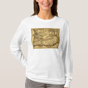 PortugalPanoramic MapPortugal T-Shirt