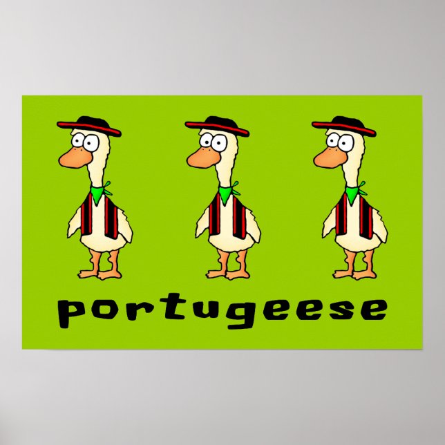 Portugeese Poster (Front)
