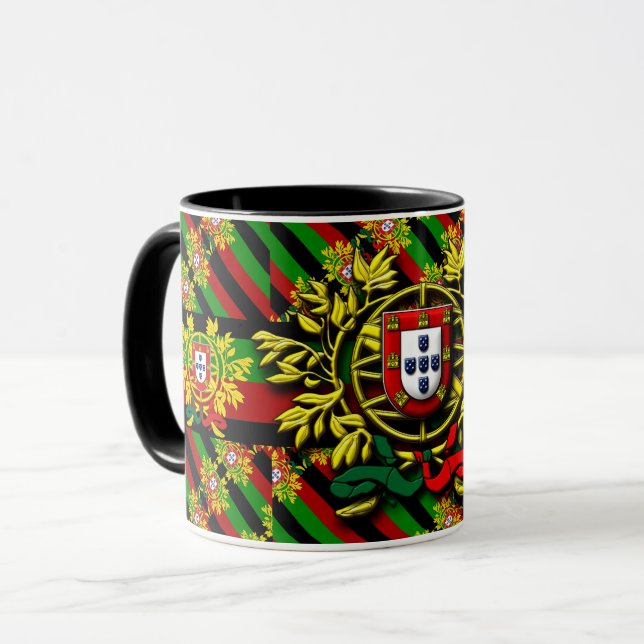 Portugese designs mug (Front Left)